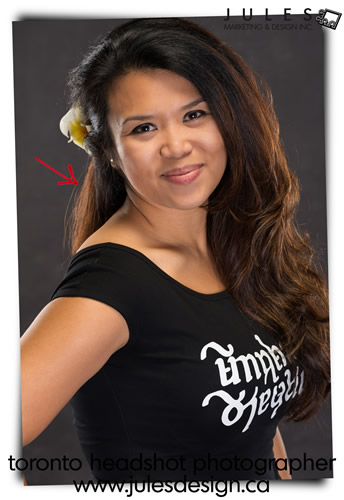 Hair Light Toronto Headshot Photographer